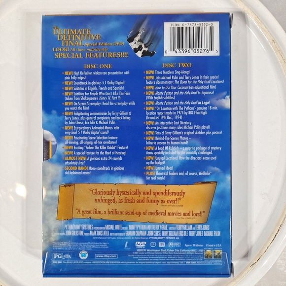 Monty Python And The Holy Grail Special Edition  2 DVD Set - Picture 6 of 6